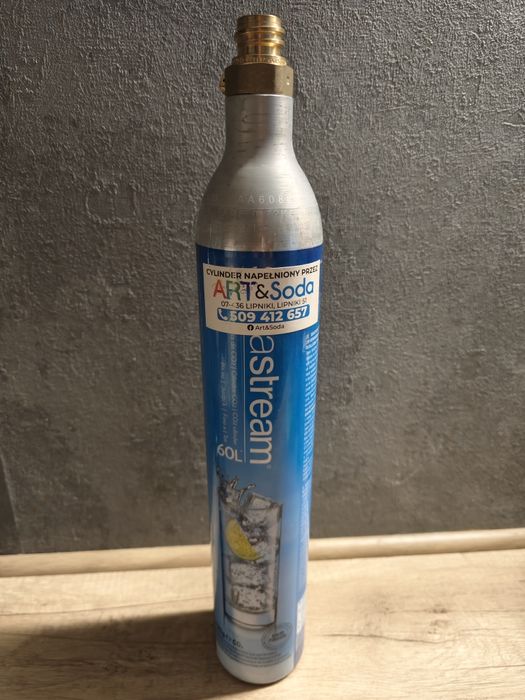 Nabój soda stream niebieski 990gr