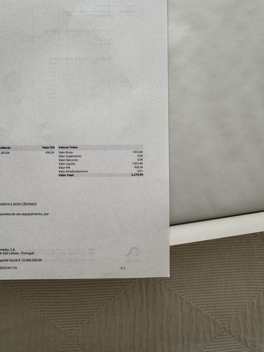 TROCO MacBook Pro 14, M3, 8GB, 1TB ( Novo / Nunca Usado )