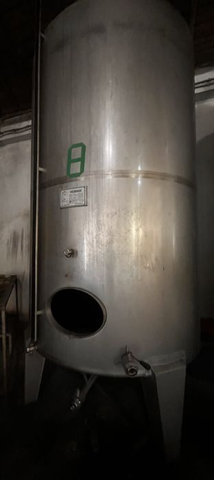 2 Depositos inox para vinho  5000 Litros