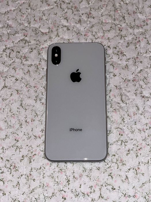 iPhone X branco, impecável