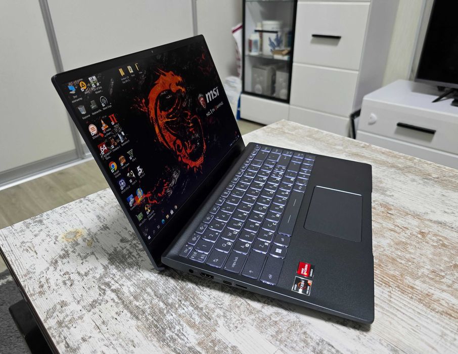 2023г.Игровой MSI (Ryzen 5 5500/Radeon RX/16GB DDR4/512GB SSD/АКБ 5ч)