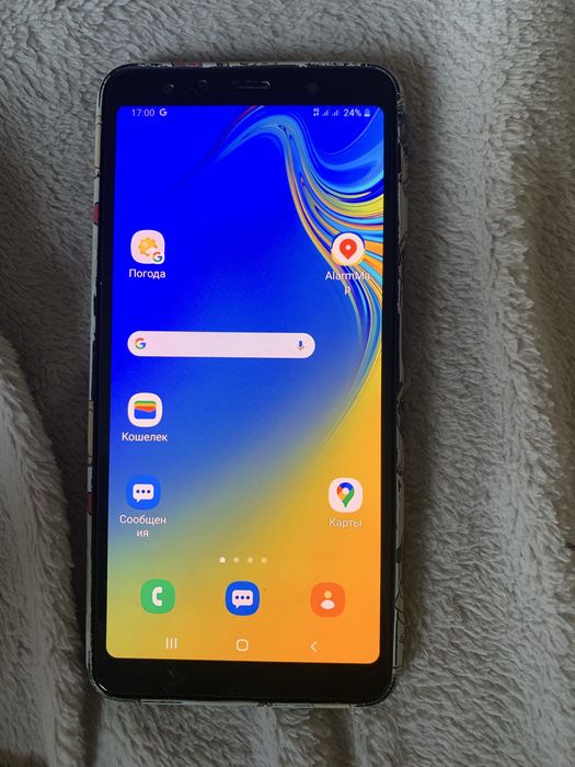 samsung a7 2018 4/64 идеал