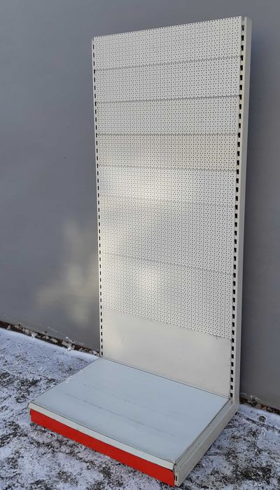 Торговий перфорований стеллаж "Маго" 230х100 см., Б/у 10180
