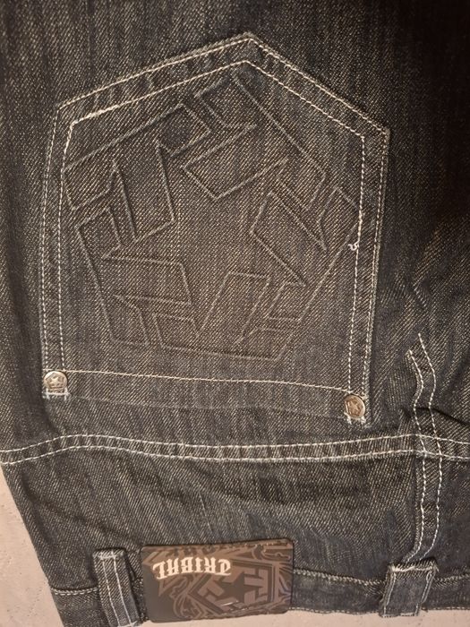 Spodnie młodzieżowe Tribal Hiphopowe Denim