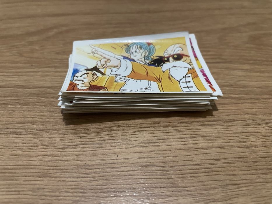 Cromos Dragon Ball Z anos 90