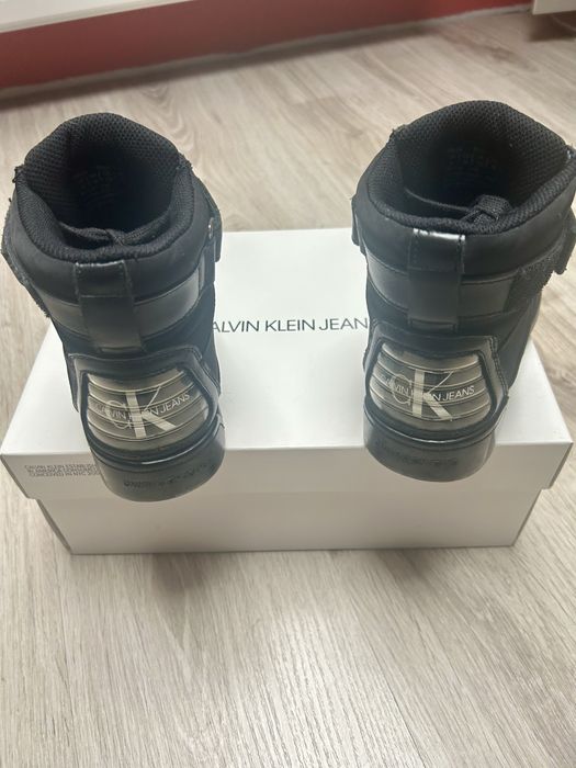 Calvin klein Nelda , sneakersy za kostkę, czarne, warte 659 zl