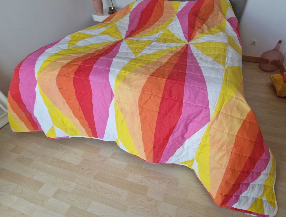 Edredon multicolorido 260 x 280 cm do Ikea