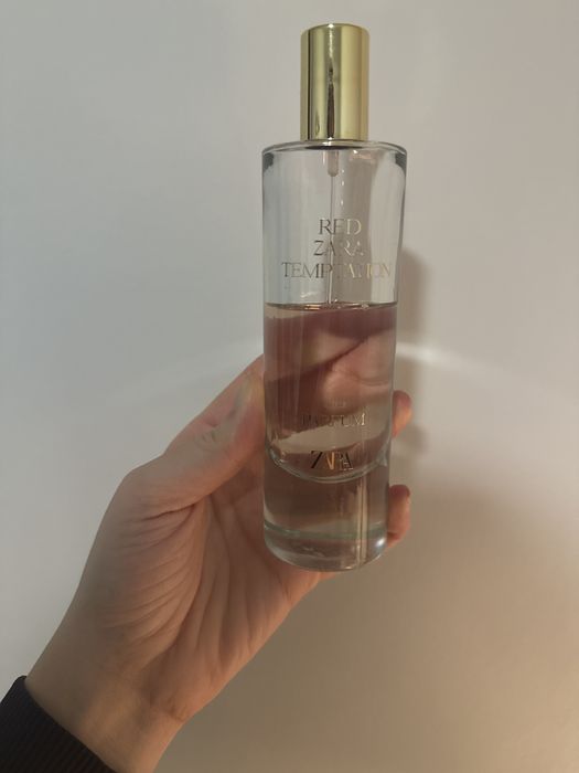 Perfum zara red temptation ponad polowa z 90 ml
