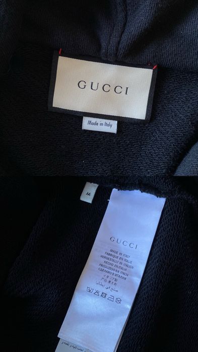Gucci Distressed GG Box Logo Hoodie худи гуччи кофта