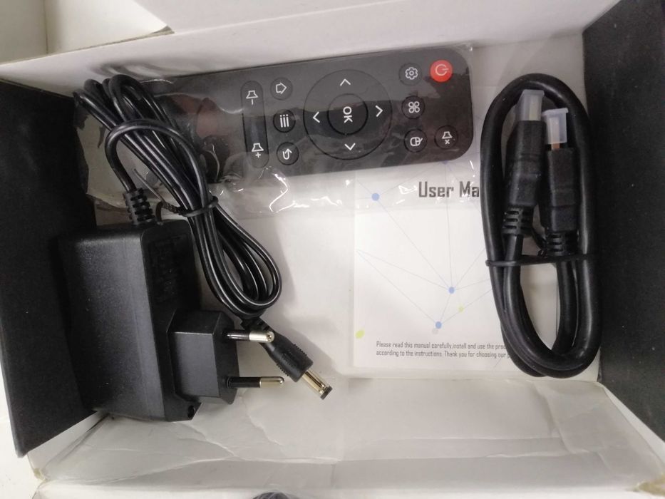 Приставка TV-BOX X98H 4/32 ГБ на Android 12 з пультом та підтримкою 5K