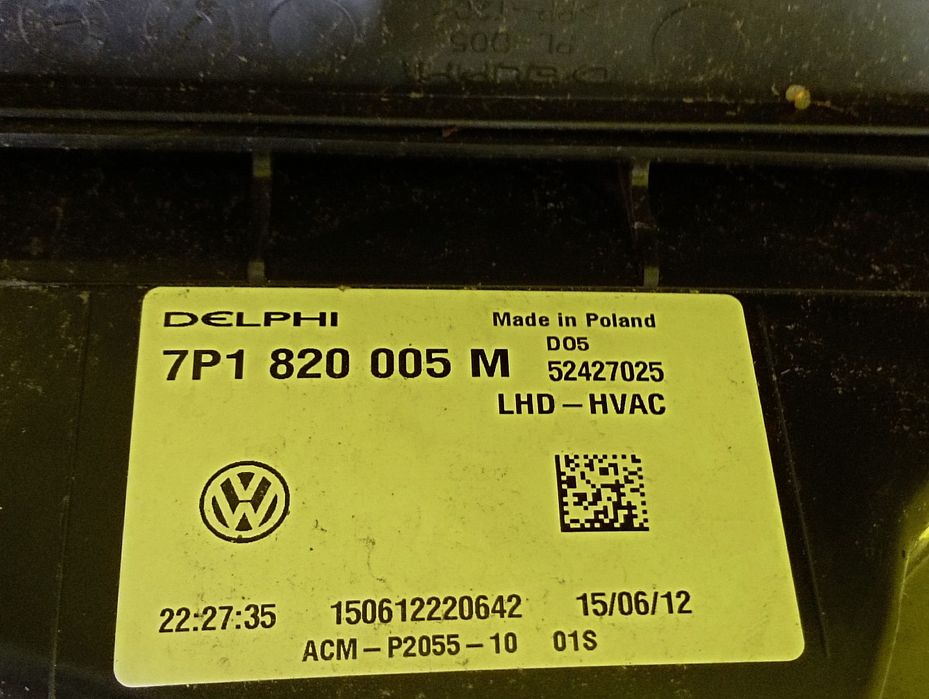 Пічка Volkswagen Touareg NF Опалювач в зборі Туарег Разборка Розборка