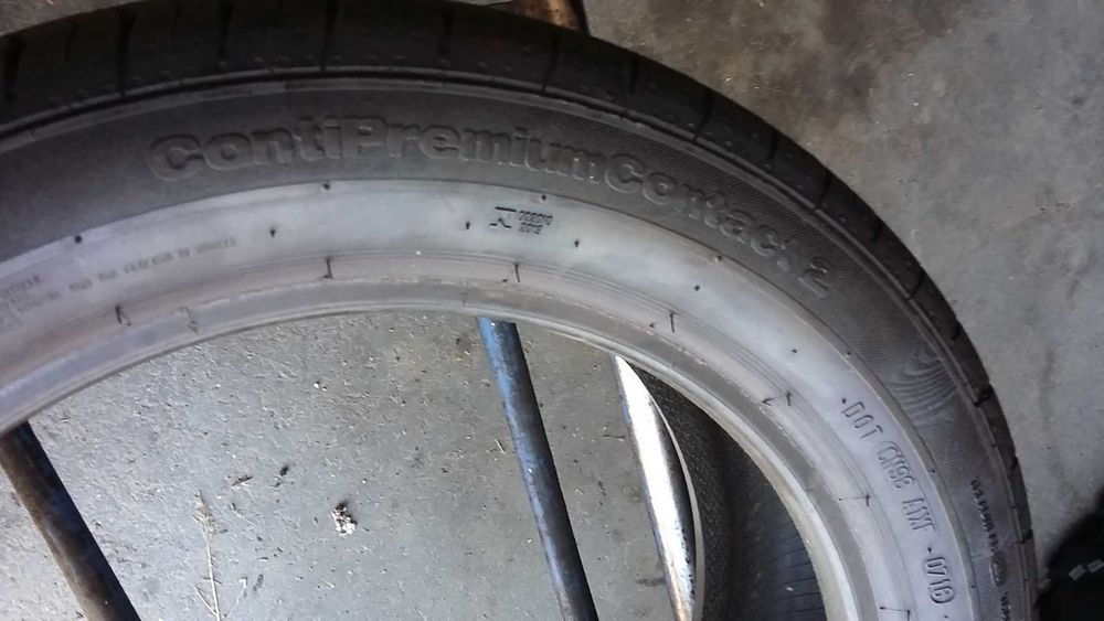 letnie opony Continental opona 185/55R16 83V opona używana stan bdb