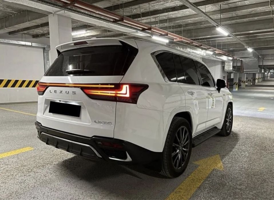 Обвес губа передняя задняя Lexus LX500 LX600 TRD F sport решетка