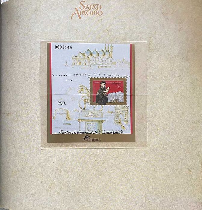 Livro CTT - 8º Centenário do Nascimento de Santo António