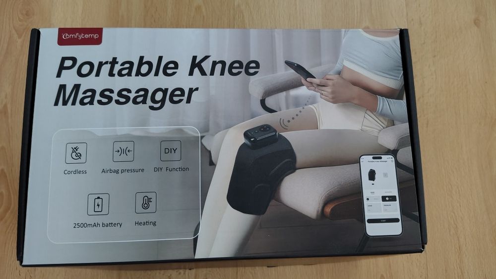 Masażer limfatyczny na kolano COMFYTEMP