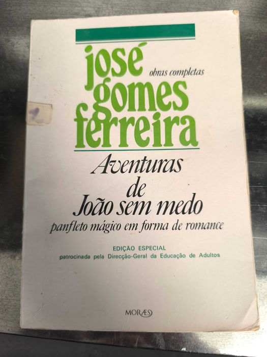 Livro “Aventuras de João Sem Medo” de José Gomes Ferreira