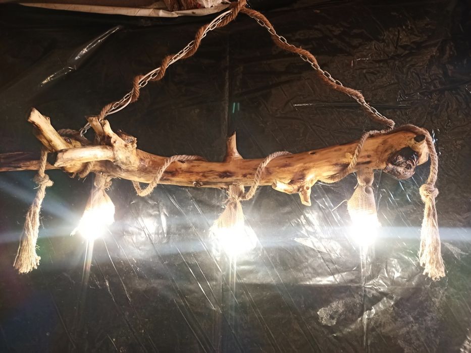 Люстро в стилі лофт