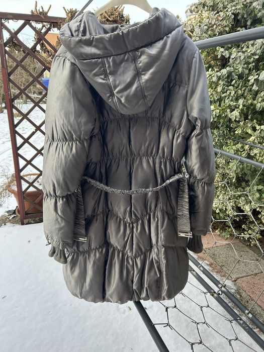 Puchowy płaszcz damski Vivero