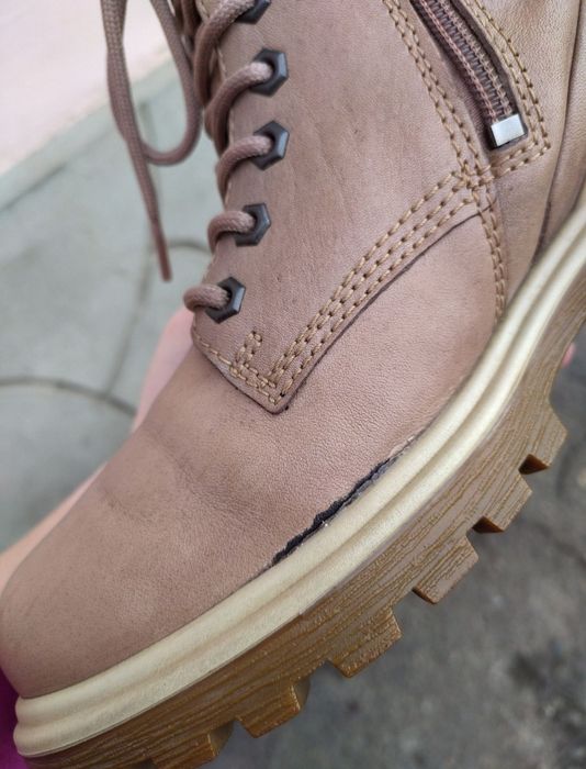 Ecco 38 ботинки жіночі зимові чоботи черевики сапоги взуття ессо