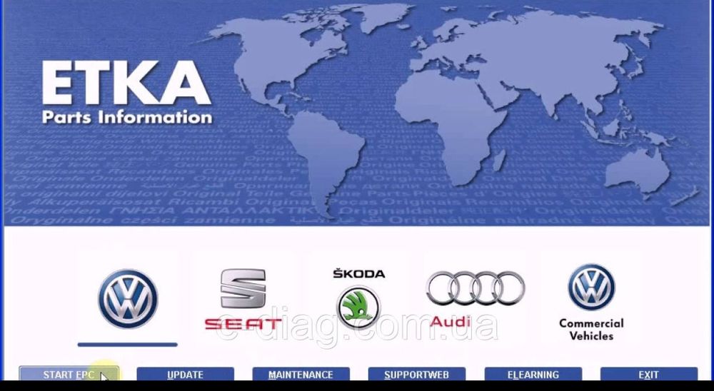 Расшифровка вин номера VAG для нужных деталей  через программу ЕТКА