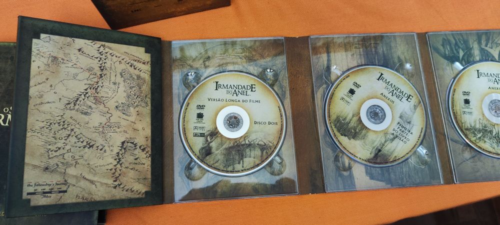 Box DVD trilogia Senhor dos Anéis
