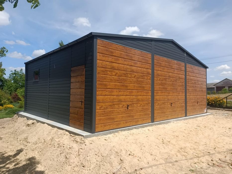 Garaze blaszaki garaz 8x6