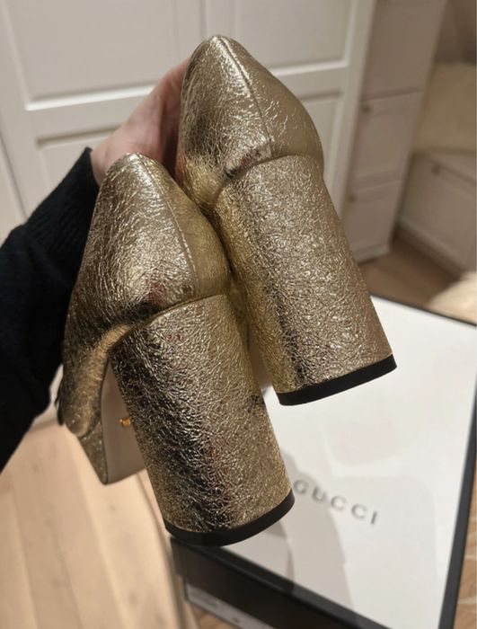 Sapatos Gucci Marmont originais
