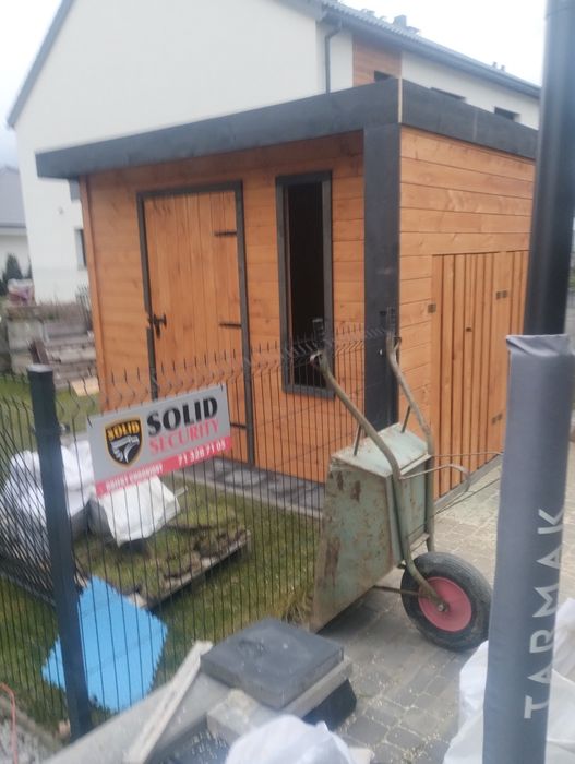 Domek narzędziowy ogrodowy drewutnia