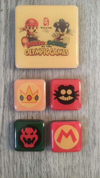 Ímans Super Mario Bros/Nintendo e Sonic Vila Nova de Gaia • OLX.pt