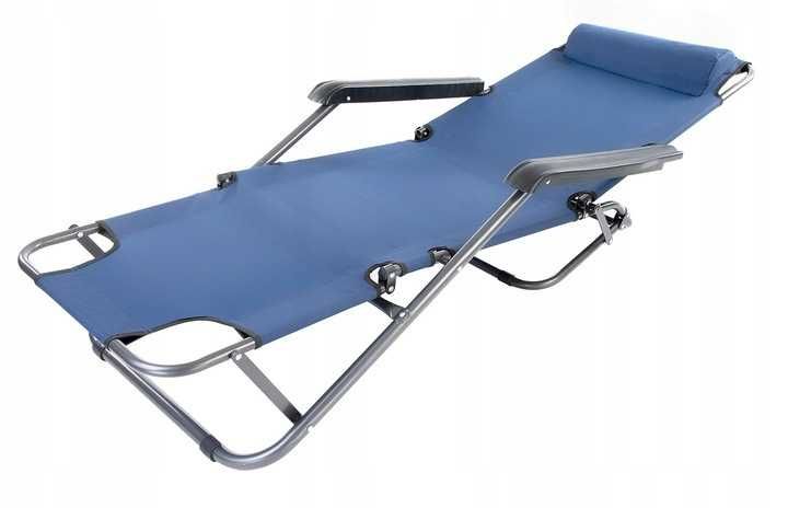 Leżanka Plażowy Fotel Krzesło ogrodowe Ogrodowy Składany leżak krzesła