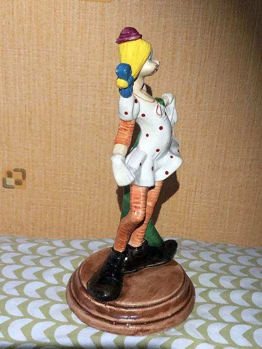 Вінтажна статуетка клоун клоунеса
