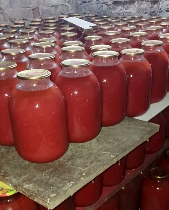 Томатный сок домашний  3 литра