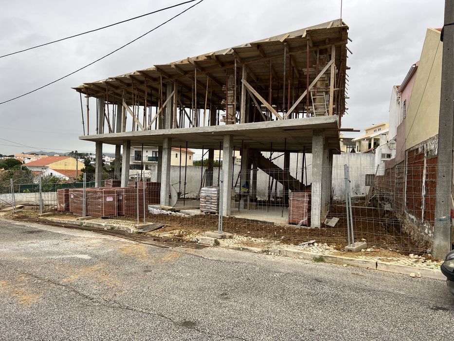 Cofragem e armação de ferro