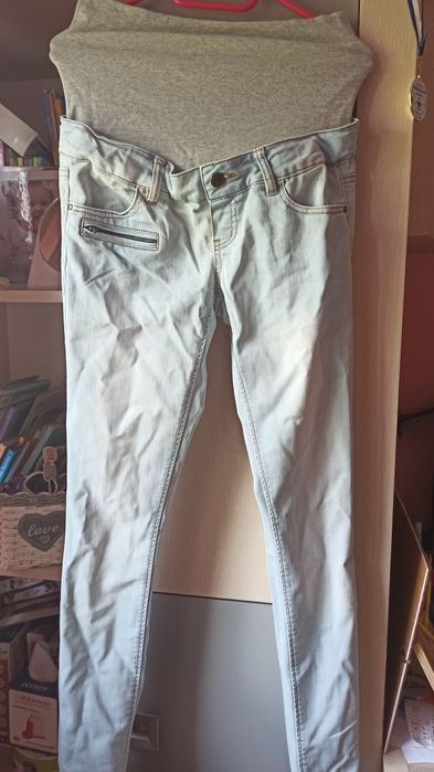 Spodnie ciążowe jeans mamaliclous