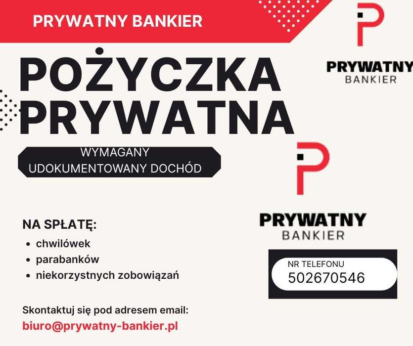 Kredyt na chwilówki, pożyczka prywatna, spłata chwilówek