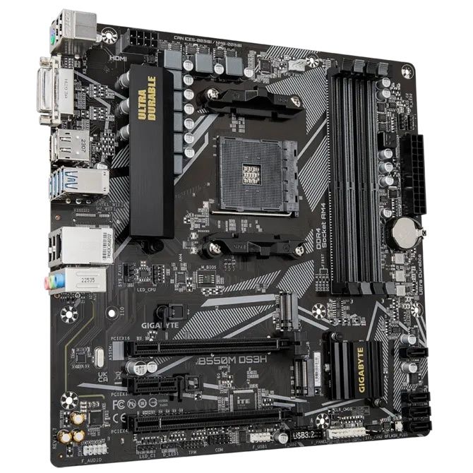 Płyta Główna Micro Atx Gigabyte B550M Ds3H Amd Socket Am4