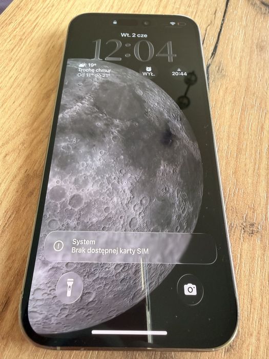 Iphone 14pro max 128gb używany 100% bateria