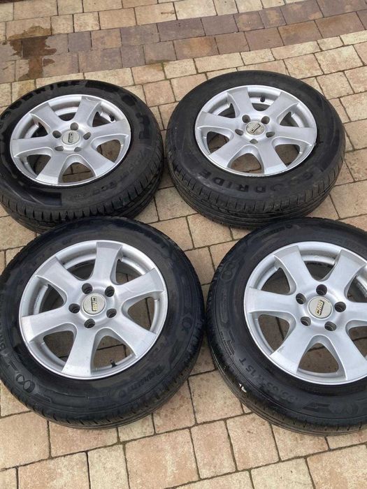 Felgi aluminiowe + opony 195/65/ R15