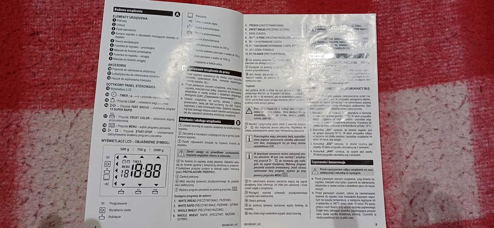 Do wypieku chleba ZELMER ZBM1600X