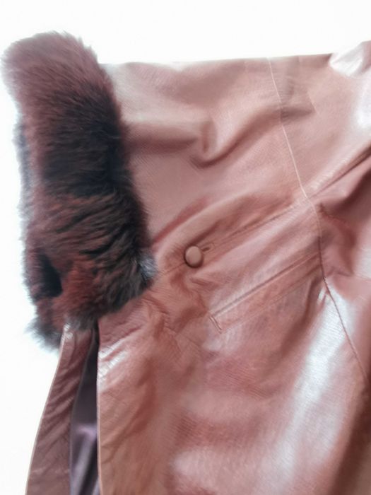 Capa pele senhora castanho