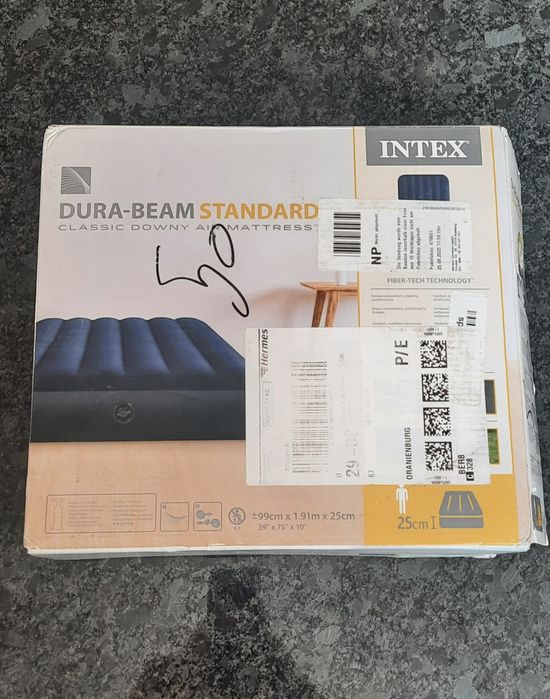 Intex Dura-Beam Standard materac dmuchany 191x99x25cm