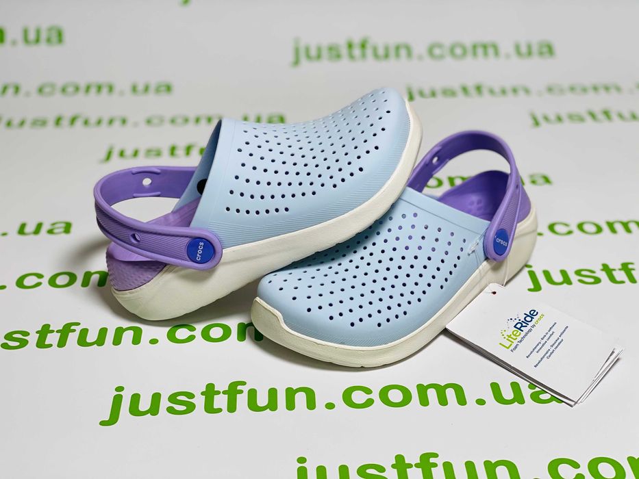 Crocs LiteRide Kids NavyWhite детские кроксы  с10 с11 с13 j1 j2 j3