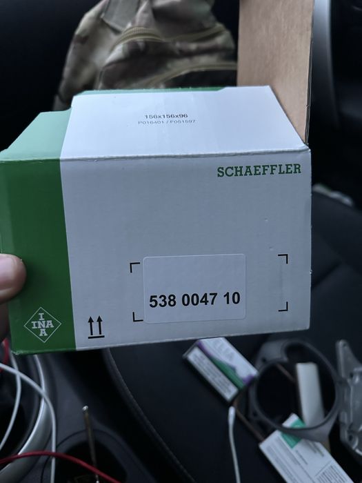 Водяна помпа насос ina 1.5 dci k9k 538004710 renault nissan dacia