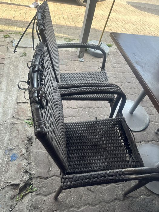 Krzesła ratanowe krzesła ogrodowe