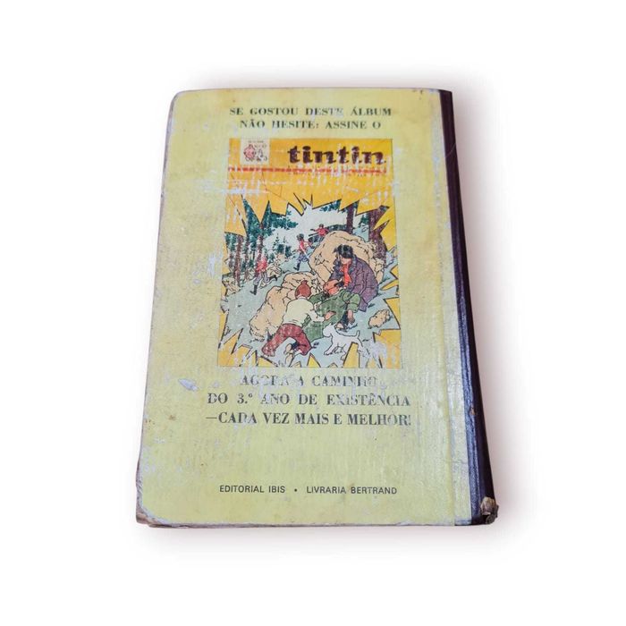 Álbum “Tintin” – Vol. 3 – Ed. Íbis / Liv. Bertrand – Port., anos 60