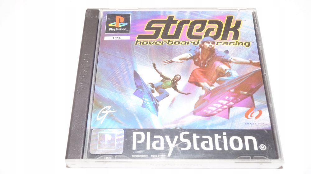 Streak Hoverboard Racing Psx Ps1 Unikat