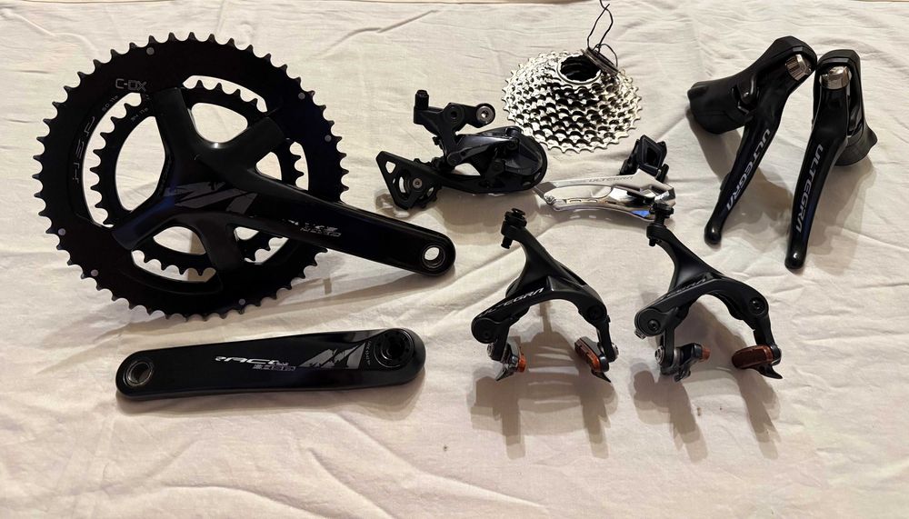 Grupa Shimano Ultegra R8000 11s, korba Miche Race HSP