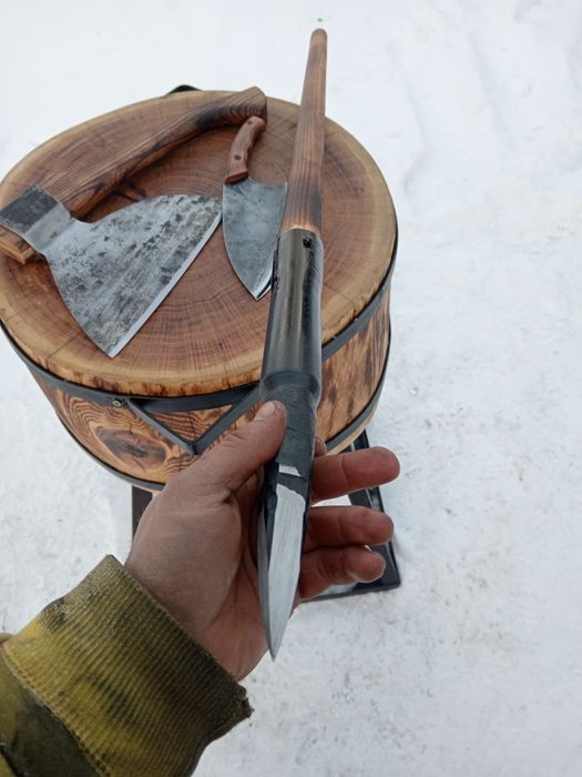 Зимняя рыбалка пешня плешня кованая