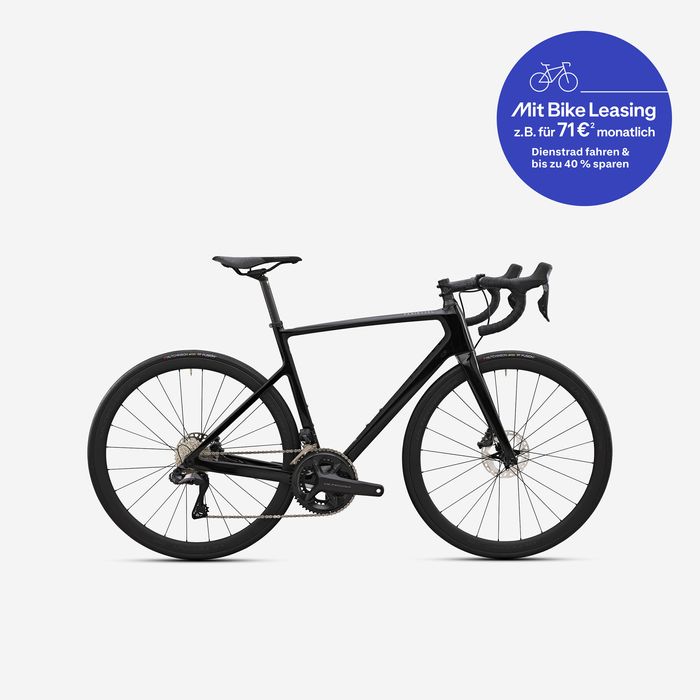 Bicicleta de Estrada SHIMANO Ultegra Di2 2x12v, EDR CF Preto