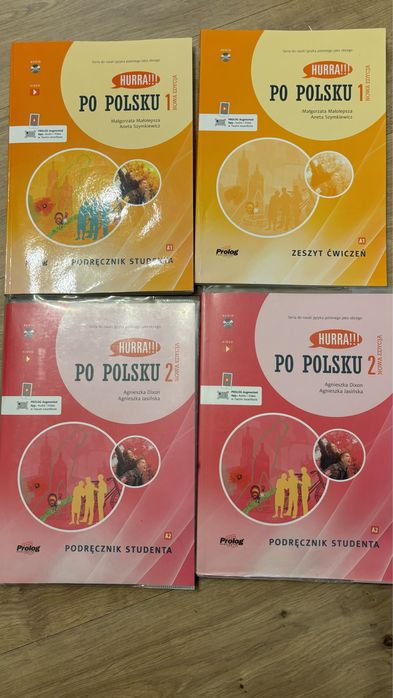 Podęcznik i zeshyt Hurra po polsku